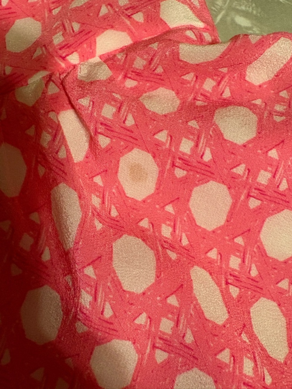 Vineyard Vines Pink and White Geometric Halter Dress - Picture 7 of 7